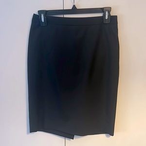 Black J. Crew No. 2 Pencil Skirt